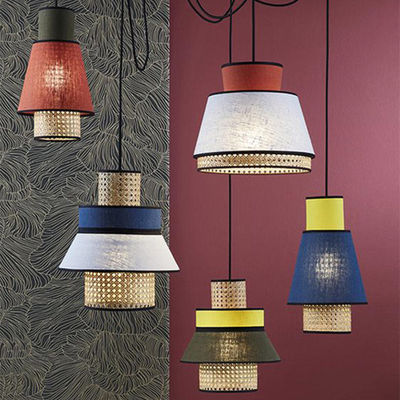Nordic Bamboo Pendant Lights E27 New woven lamp for Dining Living Room Kitchen Office Shop Suspended Lamp(WH-AP-202)