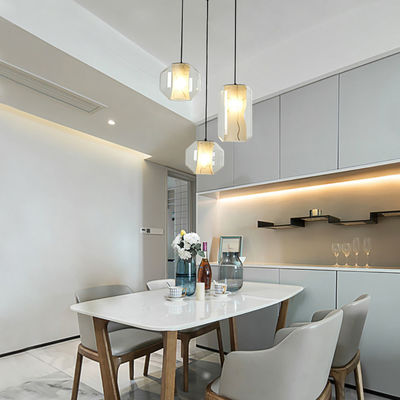 Nordic Modern marble Pendant Lights Hall Restaurant Hotel Glass Pendant Lamps Home Decoration Chamber Light(WH-AP-204)
