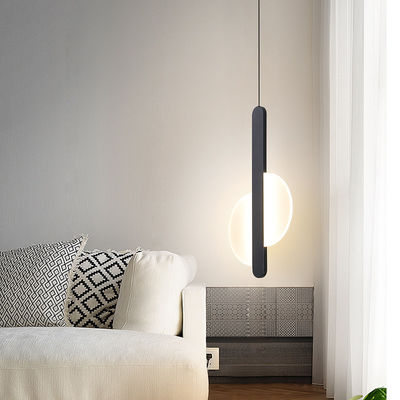 Nordic black Pendant Light Bedside Kitchen Modern trumpet lamp Bedroom Bedside Hanging Lamp Pendant lamp(WH-AP-205)