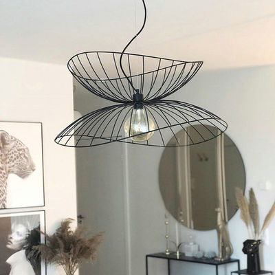 Postmodern Living Room Wrought Iron Pendant Light Gold Black Suspension Light for Bedroom Home Pendant Lamp(WH-AP-206)