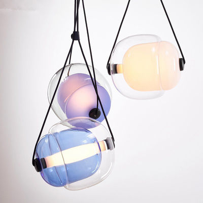 Nordic Glass Pendant Lights Colorful lampshade for Living Room Restaurant Bedroom  Home Pendant Light(WH-AP-209)