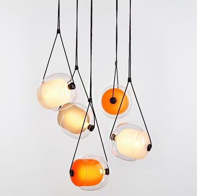 Nordic Glass Pendant Lights Colorful lampshade for Living Room Restaurant Bedroom  Home Pendant Light(WH-AP-209)