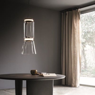 Italy Design Light decor minimalist lamp Glass Pendant Light for Living Room Kitchen Dining Suspension Light(WH-AP-212)