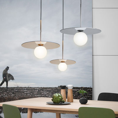 Modern glass lamp LED Loft Nordic minimalist Pendant Lamp Restaurant Ceilling Chandelier Bedroom Pendant Lamp(WH-AP-214)
