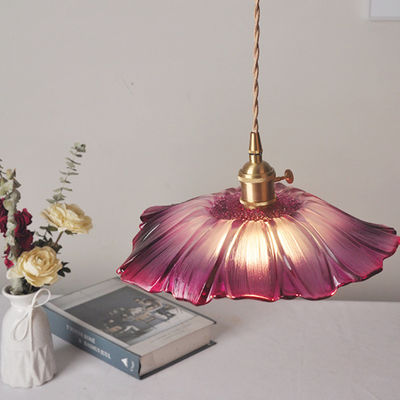 Vintage Pendant Lights LED Home Decoration Living Room Bedroom Bedside Indoor Retro Glass Pendant Lamp(WH-AP-217)