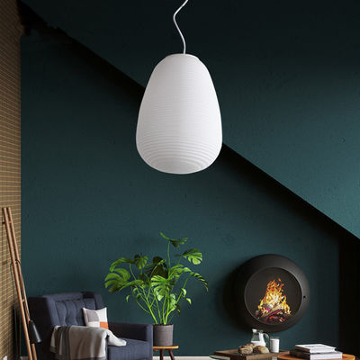 Postmodern White Pendant Lamps Glass light designer Thread Pendant Lamps restaurant Bedroom Suspension light(WH-AP-220)