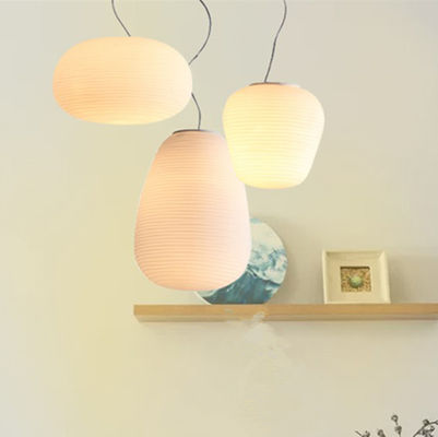Postmodern White Pendant Lamps Glass light designer Thread Pendant Lamps restaurant Bedroom Suspension light(WH-AP-220)