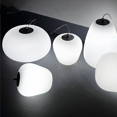 Postmodern White Pendant Lamps Glass light designer Thread Pendant Lamps restaurant Bedroom Suspension light(WH-AP-220)