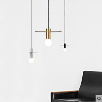 Nordic glass ball pendant light gold/White/black pendant light for boys room Living Room Suspension Lights(WH-AP-221)