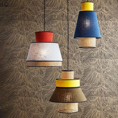 Japanese Pendant Lights Modern bamboo Pendant Lights Art Decor Restaurant Living Room Study Suspension Lights(WH-AP-226)