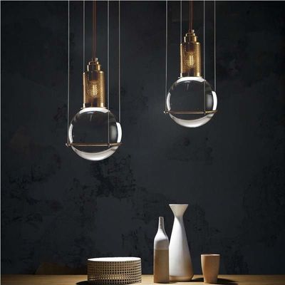 Modern Solid  Ball Pendant Lights LED Nordic minimalist For Living room Bar Dining room Pendant Lamp(WH-AP-227)