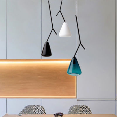 Modern LED Boughs Color Glass Pendant Lights creative lamp Indoor Decor Vanamo Pendant Light（WH-AP-231)