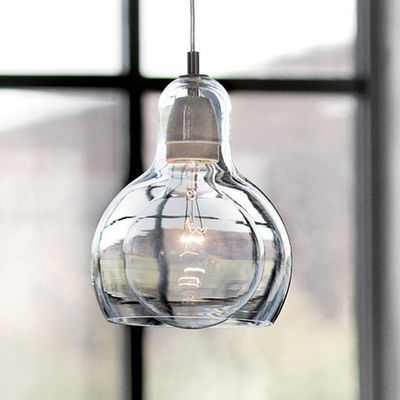 Nordic industrial lamp vintage Loft Pendant Lights Glass Pendant lamp Kitchen Dining Room Mega  Pendant Lamp(WH-AP-237