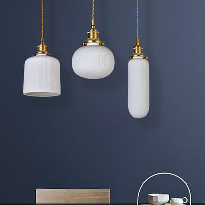 Japanese style lamp Personality Creative Pendant Light Luxury Simple Dining Room Bar Retro Pendant Light(WH-AP-238)