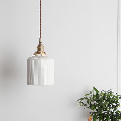 Japanese style lamp Personality Creative Pendant Light Luxury Simple Dining Room Bar Retro Pendant Light(WH-AP-238)