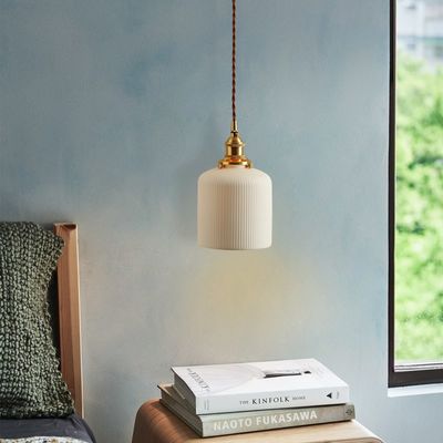 Japanese style lamp Personality Creative Pendant Light Luxury Simple Dining Room Bar Retro Pendant Light(WH-AP-238)