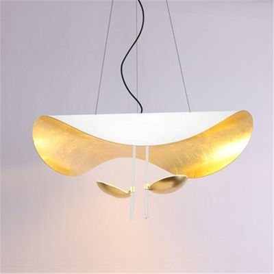 Postmodern industrial pendant lamp Curved Surface LED Flying Light Decor Living Room Kitchen Pendant Light(WH-AP-239)