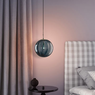 Nordic Glass Pendant Lamp E27 LED Modern Minimalist Creativity Lights for Dining Room Study Bar Pendant Light (WH-AP-242