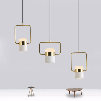 Postmodern LED Mini Pendant Light wrought iron vintage lights simple rose gold lamp farmhouse Pendant Light(WH-AP-244)