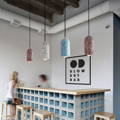 Nordic Cement Pendant Lamp Creative trumpet lamp Modern long hanging lights For Home Decoration Pendant Lamp(WH-AP-245)
