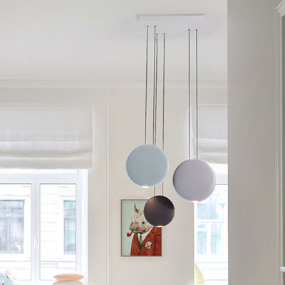 Post-modern round pendant light Art Restaurant Nordic Simple Dining Table Bedside Bed Round pendant Lamp(WH-AP-251)