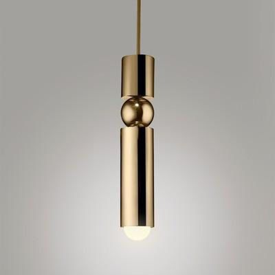 Nordic Simple Gold Pendant Light Loft Single long wire light Head Bedside Kitchen Drop Led Pendant Light(WH-AP-253)