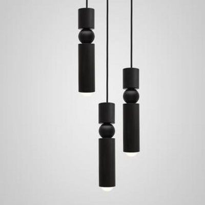 Nordic Simple Gold Pendant Light Loft Single long wire light Head Bedside Kitchen Drop Led Pendant Light(WH-AP-253)