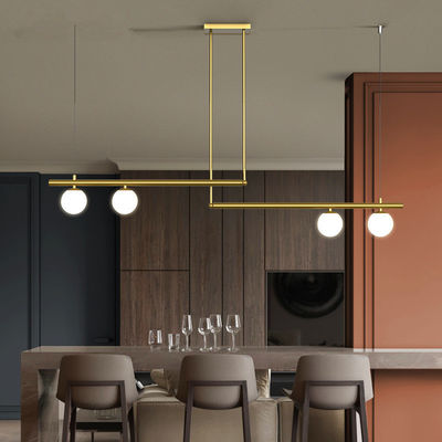 Modern Minimalist long Pendant lamp LED Restaurant Bar Kitchen Coffee Shop Light Loft Satellite Pendant Light(WH-AP-255)