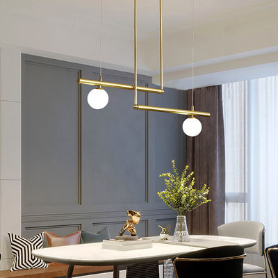 Modern Minimalist long Pendant lamp LED Restaurant Bar Kitchen Coffee Shop Light Loft Satellite Pendant Light(WH-AP-255)