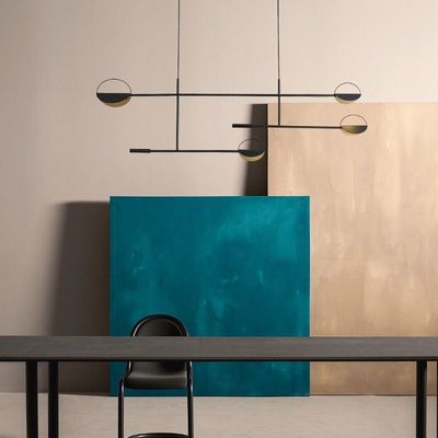 Modern metal pendant lamp GU10 black gold design light living room indoor Restaurant decoration Pendant Light(WH-AP-256)