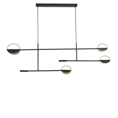Modern metal pendant lamp GU10 black gold design light living room indoor Restaurant decoration Pendant Light(WH-AP-256)