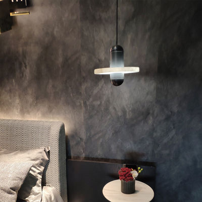 Vintage Marble Lamp Luxury Black Pendant Lamp Gold LED Hanging Lights for living Room dining Room Pendant Lamp(WH-AP-257