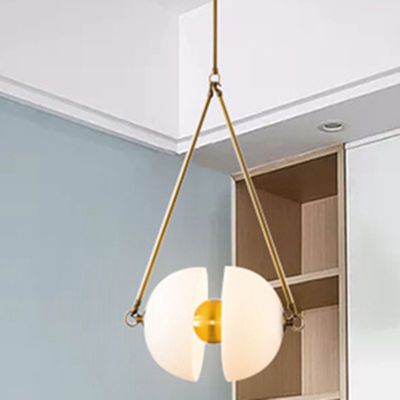 Nordic ball pendant light Led Living Room Loft Minimalist light Restaurant Bar Hotel Clothing Pendant Lamp(WH-AP-132)