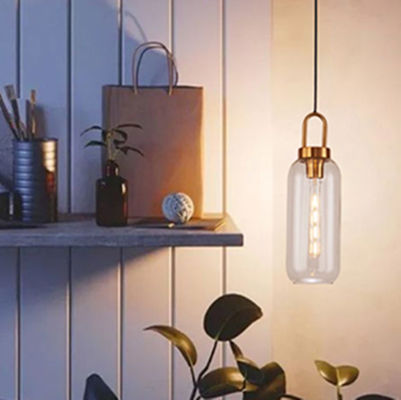 Modern LED Restaurant American Bedside Lamp industrial Pendant Light Luxury bar Glass Pendant Light(WH-AP-262)