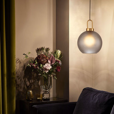 Modern LED Restaurant American Bedside Lamp industrial Pendant Light Luxury bar Glass Pendant Light(WH-AP-262)