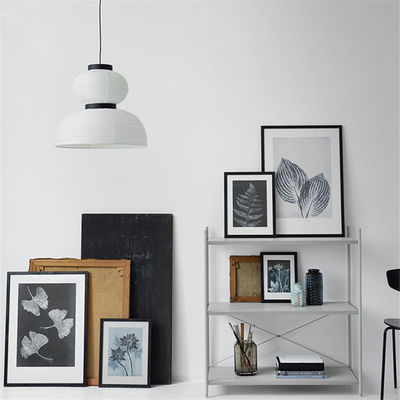 Danish Design Oak Rice Paper White Pendant Light E27 for Restaurant Bedroom Formakami Pendant Light(WH-AP-263)