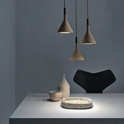 Nordic Industrial Pendant Lamp Restaurant Bar Living Room Design Aplomb Concrete Pendant Lamp(WH-AP-269)