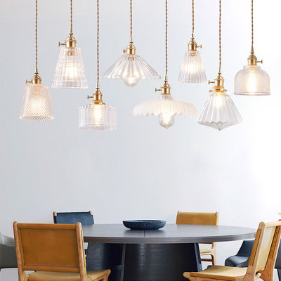 Postmodern retro Pendant Light industrial Bar Cafe Restaurant Clear Glass Pendant Light Series(WH-AP-272)