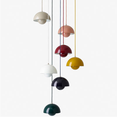 Nordic Iron Pendant Lights Bedroom Colorful Art  Home Decor E27 Loft Lamp Designer Flowerpot Pendant Light(WH-AP-276)