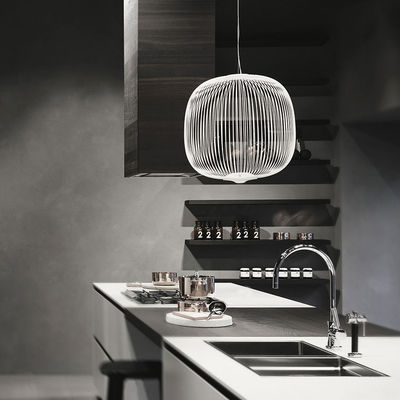 Foscarini Spokes Pendant Light 1/2 Iron Bird Cage Lamp Dining Room Kitchen Spokes Suspension Lamp(WH-AP-279)
