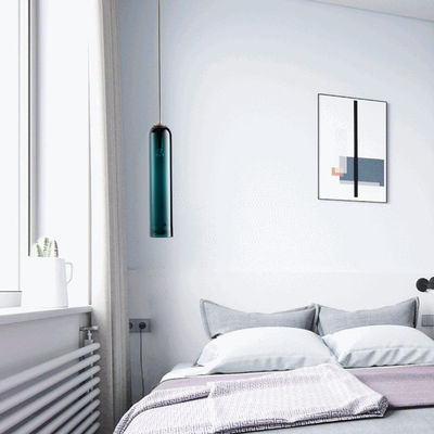 Creative Pendent Lamp Nordic Suspension Living Bedside Bedroom indoor Glass Pendant Lamp(WH-AP-280)