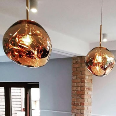 Postmodern color pendant light ​For Bedroom Dining Room Bar Decor Loft  Home E27 Melt Pendant light(WH-AP-287)