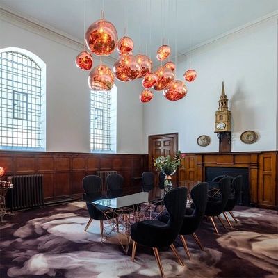 Postmodern color pendant light ​For Bedroom Dining Room Bar Decor Loft  Home E27 Melt Pendant light(WH-AP-287)
