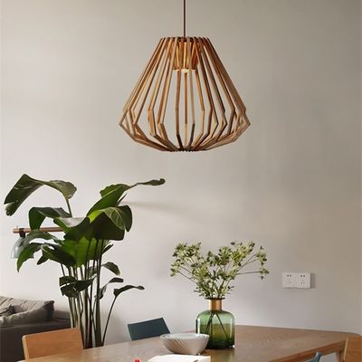 Nordic Wooden Cage Pendant Lamp For Indoor Home Decor Radcliff Wooden Claw Pendant Lamp(WH-AP-291)