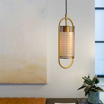 Nordic Pendant Lamp Loft Luxury Katryn Industrial Oval Capsule Mesh Cage Pendant Lamp(WH-AP-294)