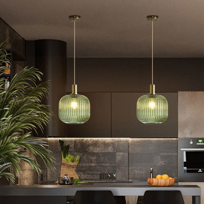 Nordic glass pendant lights Creative lamp E27 Torunn Textured Glass Perfume Bottle Pendant Light(WH-AP-301)