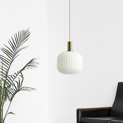 Nordic glass pendant lights Creative lamp E27 Torunn Textured Glass Perfume Bottle Pendant Light(WH-AP-301)