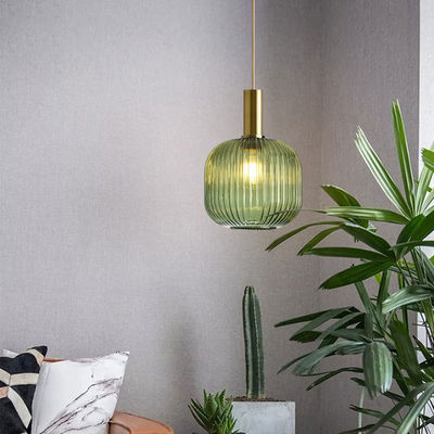 Nordic glass pendant lights Creative lamp E27 Torunn Textured Glass Perfume Bottle Pendant Light(WH-AP-301)