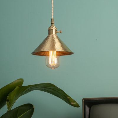 Retro Pendant Light Loft Style Pure Edison Antique Home Bente Modern Scandinavian Brass Pendant Lamp(WH-AP-307)