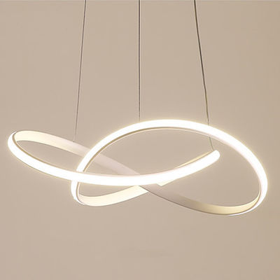 Nordic style Art simple Pendant Light bedroom Hotel led  Unna Artistic Circular Wave Pendant Light(WH-AP-313)